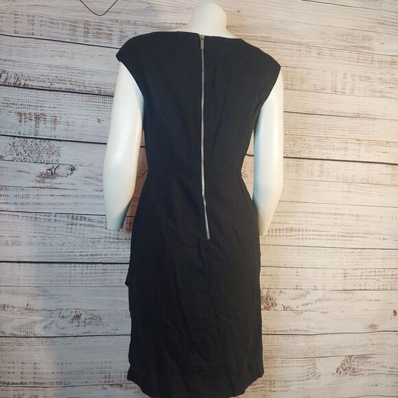 Michael Kors Black Wrap Dress - Picture 7 of 12